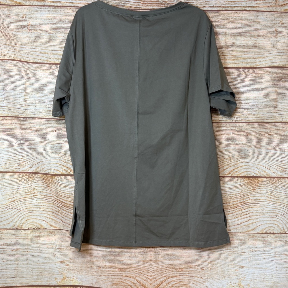 Member’s Mark Women’s Active T-shirt‎ Brown - Picture 6 of 9